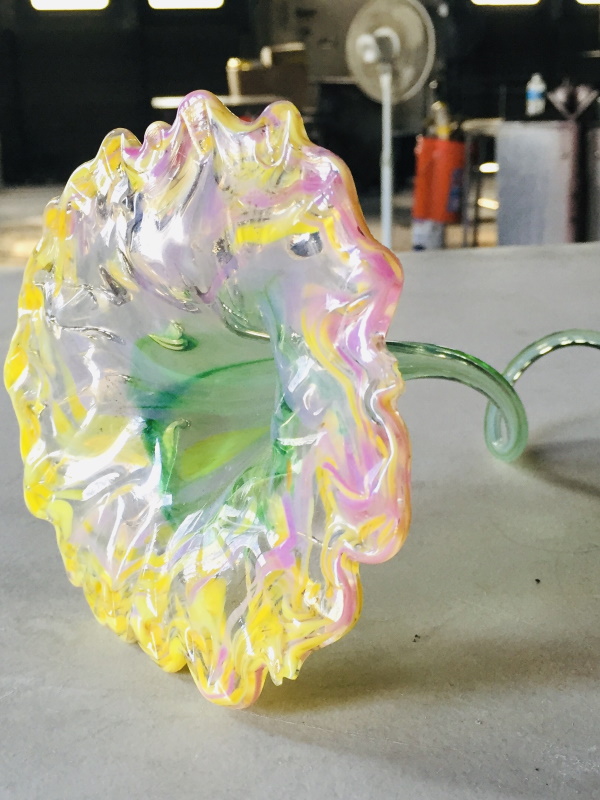 Hand-Blown Glass Pitcher - McFadden Art Glass