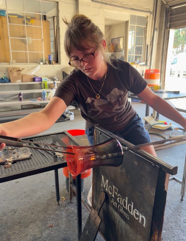 Norah Swartz McFadden Art Glass Joshua Hux